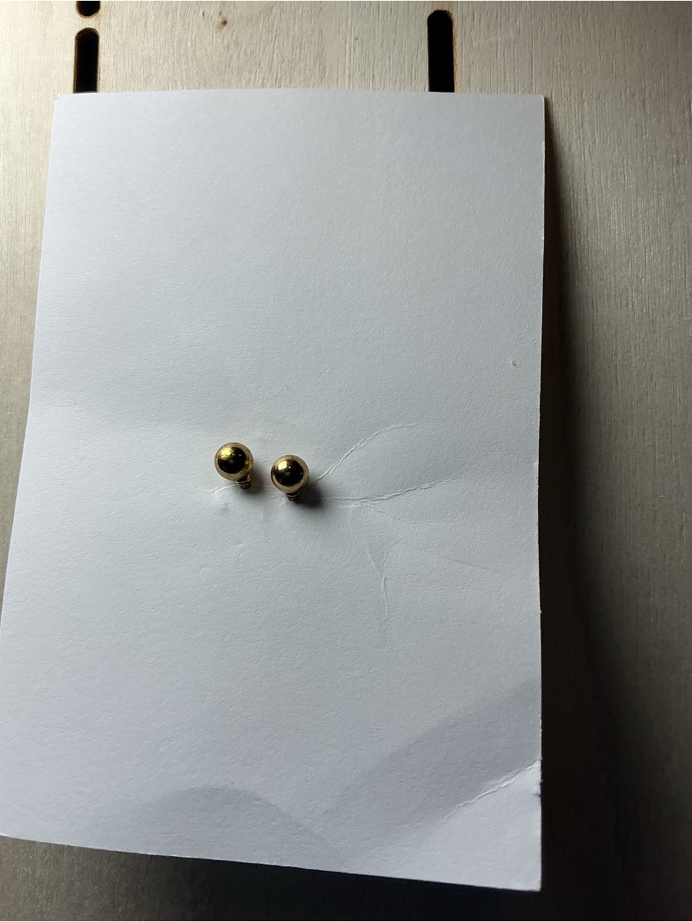 ⭐ Classic Gold Ball Stud Earrings Minimalist Everyday Jewelry